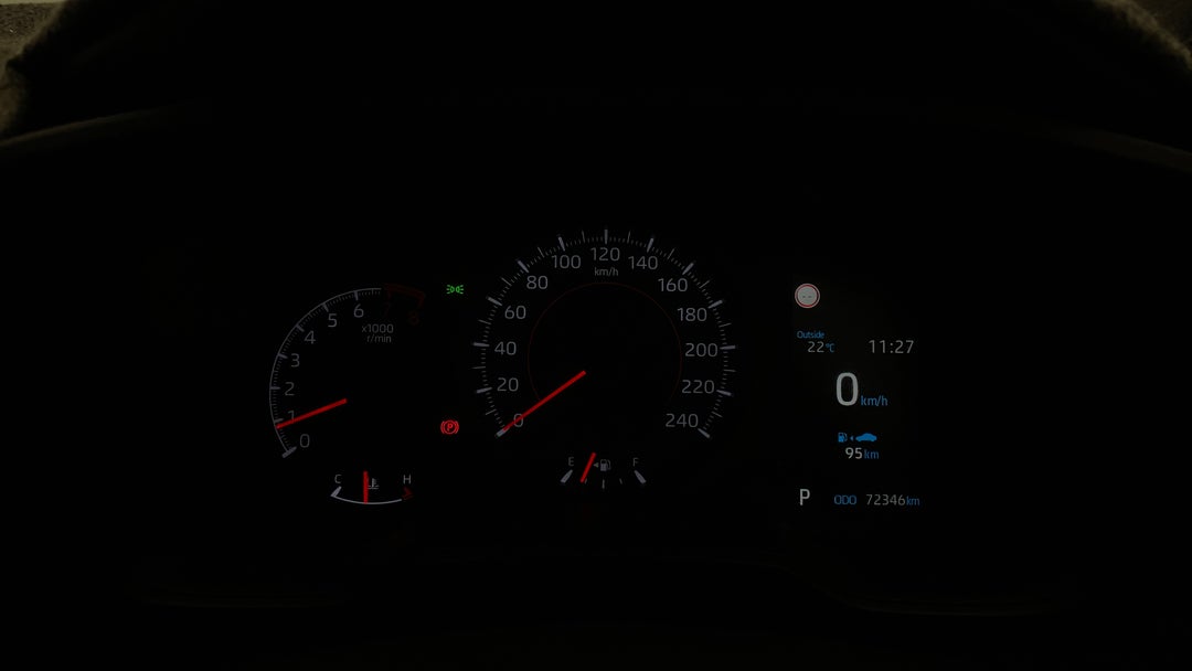 2019 Toyota Corolla Ascent Sport, Automatic, 72346 km, Odometer View