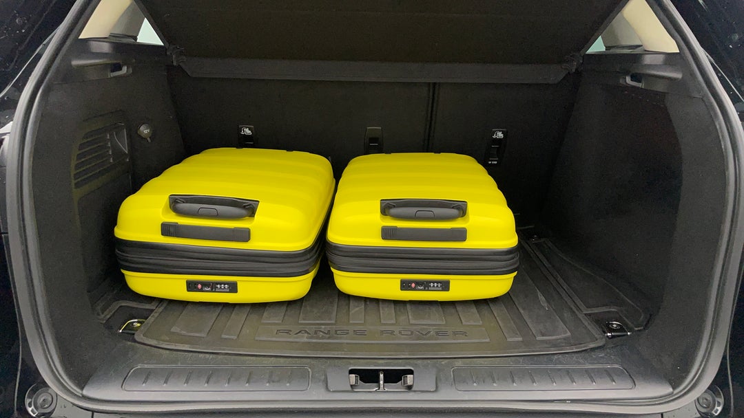 Boot Inside View with Luggage