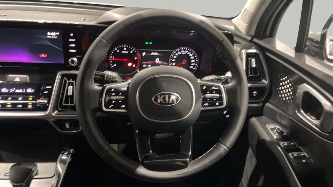 2021 Kia Sorento Sport+ 7 Seat, Automatic, 107538 km, Steering Wheel Close-up