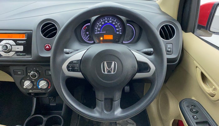 2015 Honda Brio 1.2 S MT I VTEC, Petrol, Manual, 83,011 km, Steering Wheel Close Up