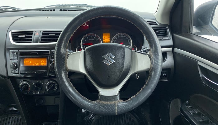 2015 Maruti Swift VXI D, Petrol, Manual, 36,768 km, Steering Wheel Close Up