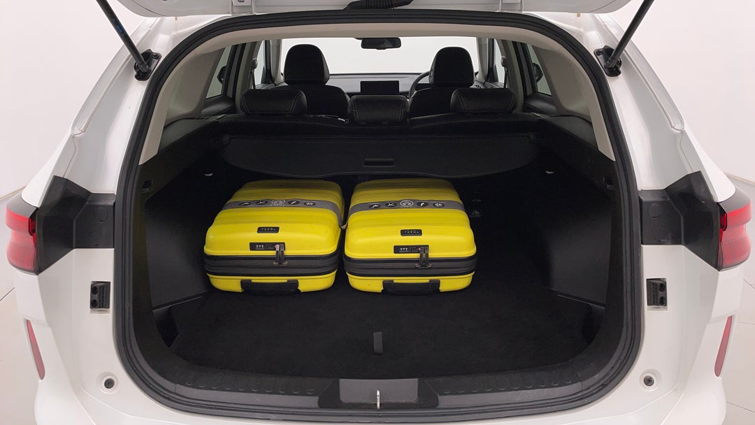 Boot Inside View with Luggage