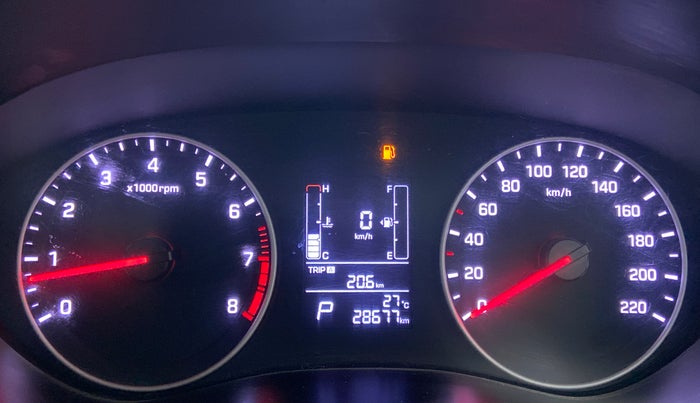2018 Hyundai Elite i20 MAGNA EXECUTIVE CVT, Petrol, Automatic, 28,677 km, Odometer Image