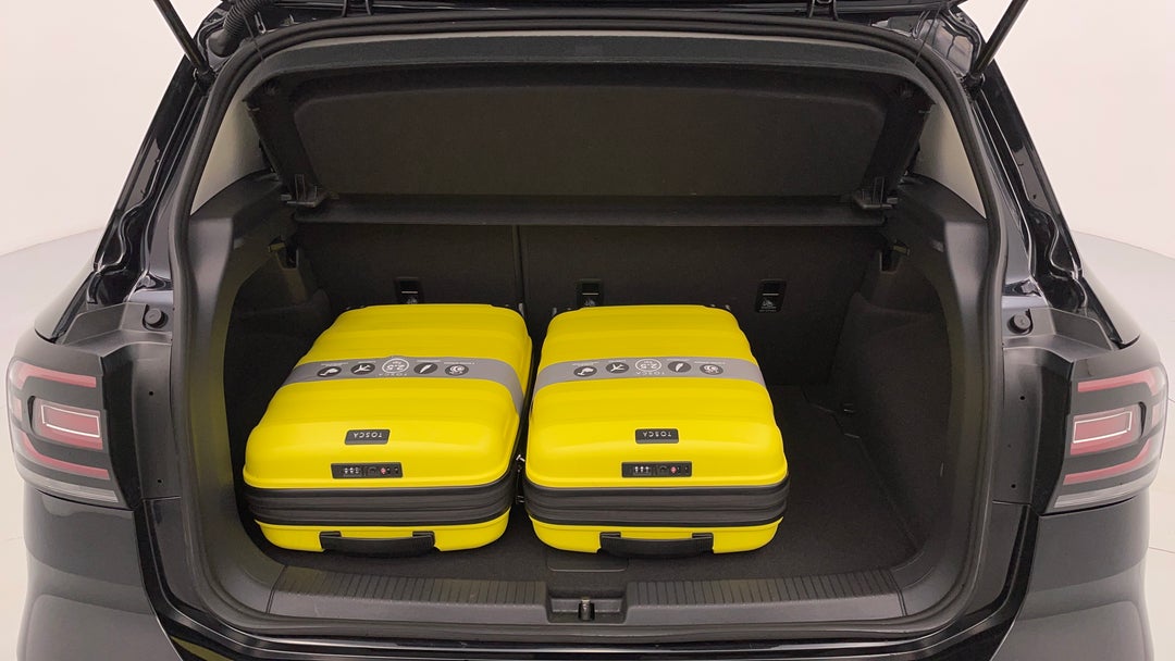 Boot Inside View with Luggage