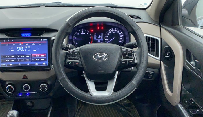 2018 Hyundai Creta 1.4 E PLUS CRDI, Diesel, Manual, 2,41,617 km, Steering Wheel Close-up