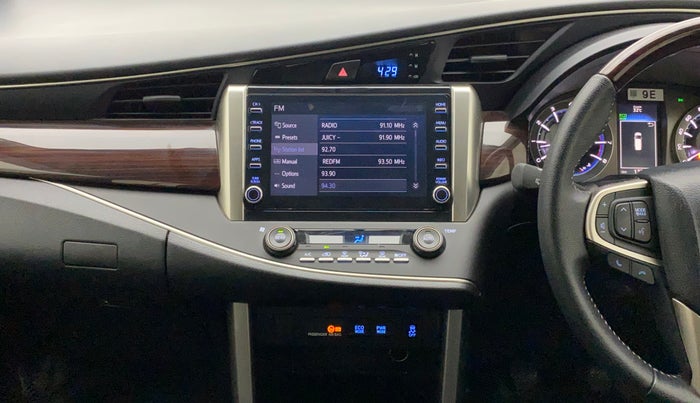 2022 Toyota Innova Crysta 2.7 VX 7 STR, Petrol, Manual, 13,719 km, Air Conditioner