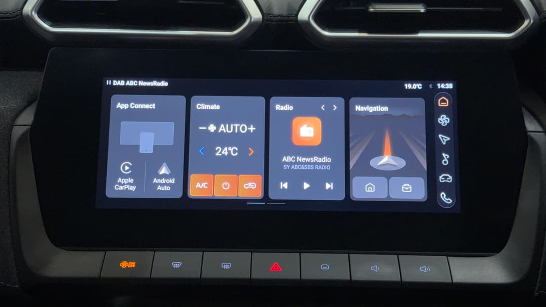 2025 MG ZS Vibe, Automatic, 9646 km, Infotainment System