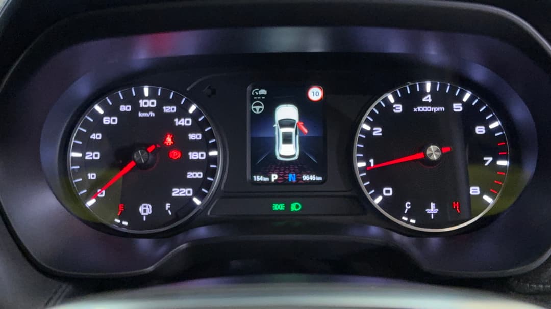2025 MG ZS Vibe, Automatic, 9646 km, Odometer View