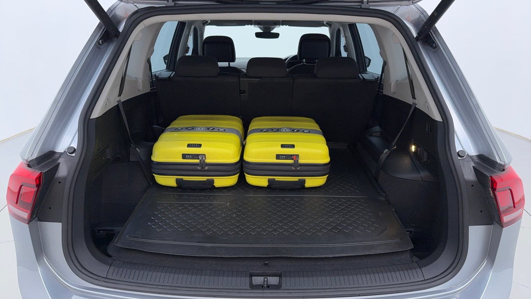 Boot Inside View with Luggage