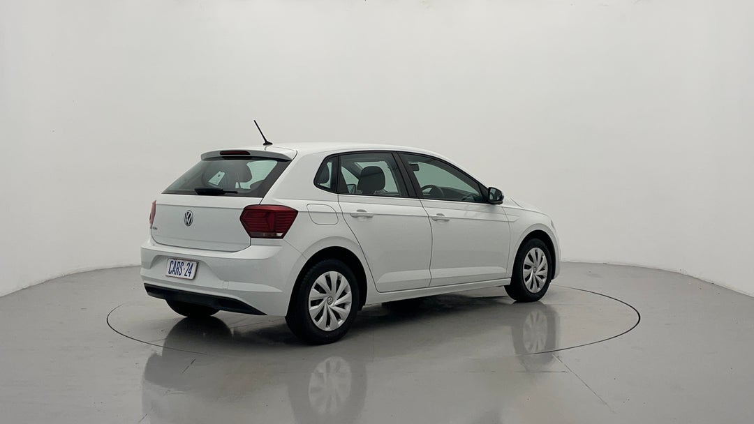 2018 Volkswagen Polo 70tsi Trendline, Automatic, 115590 km, Right Back Diagonal (45- Degree) View