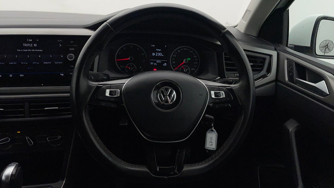 2018 Volkswagen Polo 70tsi Trendline, Automatic, 115590 km, Steering Wheel Close-up