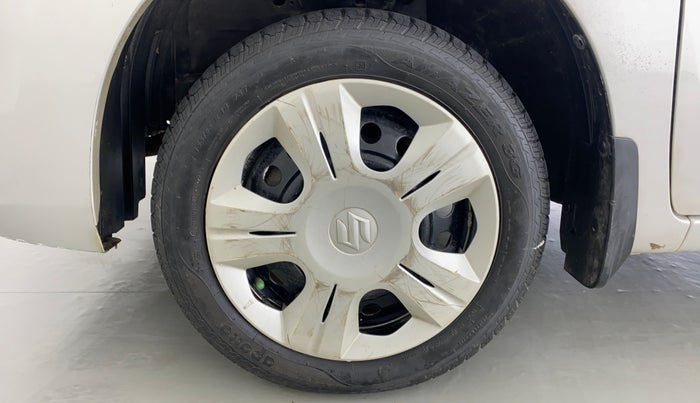2014 Maruti Wagon R 1.0 VXI, Petrol, Manual, 20,969 km, Left Front Wheel