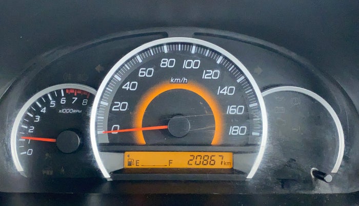 2014 Maruti Wagon R 1.0 VXI, Petrol, Manual, 20,969 km, Odometer Image