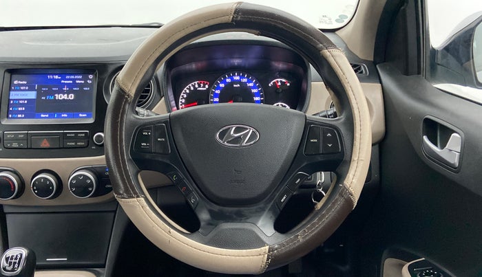 2018 Hyundai Xcent SX 1.2, Petrol, Manual, 44,174 km, Steering Wheel Close Up