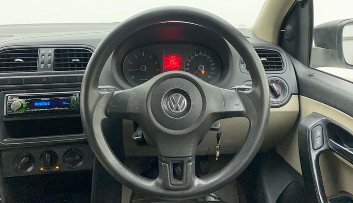 2011 Volkswagen Polo TRENDLINE 1.2L PETROL, Petrol, Manual, 91,193 km, Steering Wheel Close Up