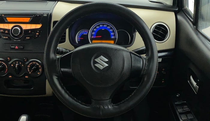 2017 Maruti Wagon R 1.0 VXI AMT, Petrol, Automatic, 69,849 km, Steering Wheel Close Up