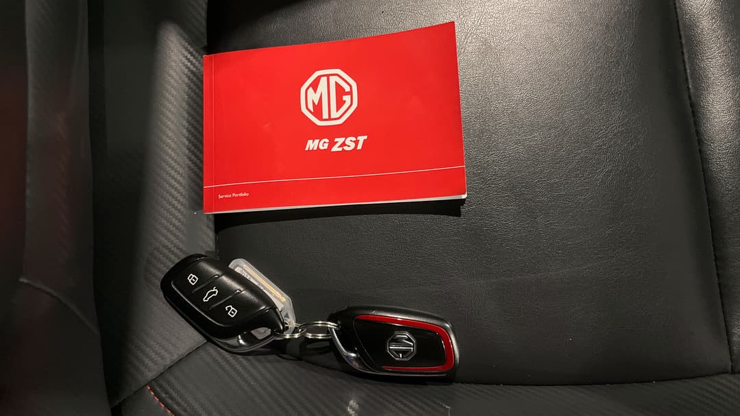 2022 MG Zst Essence, Automatic, 44938 km, Key Close-up
