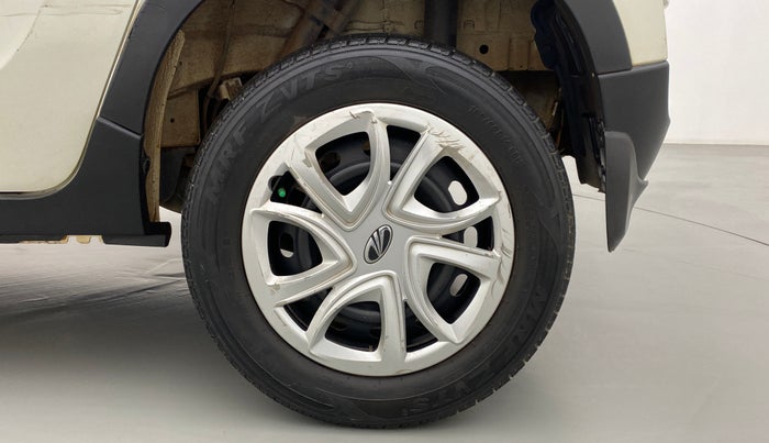 2017 Mahindra Kuv100 K4 6 STR, Petrol, Manual, 22,895 km, Left Rear Wheel