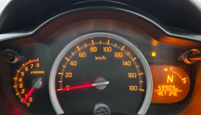 2018 Maruti Celerio VXI AMT (O), Petrol, Automatic, 60,062 km, Odometer Image