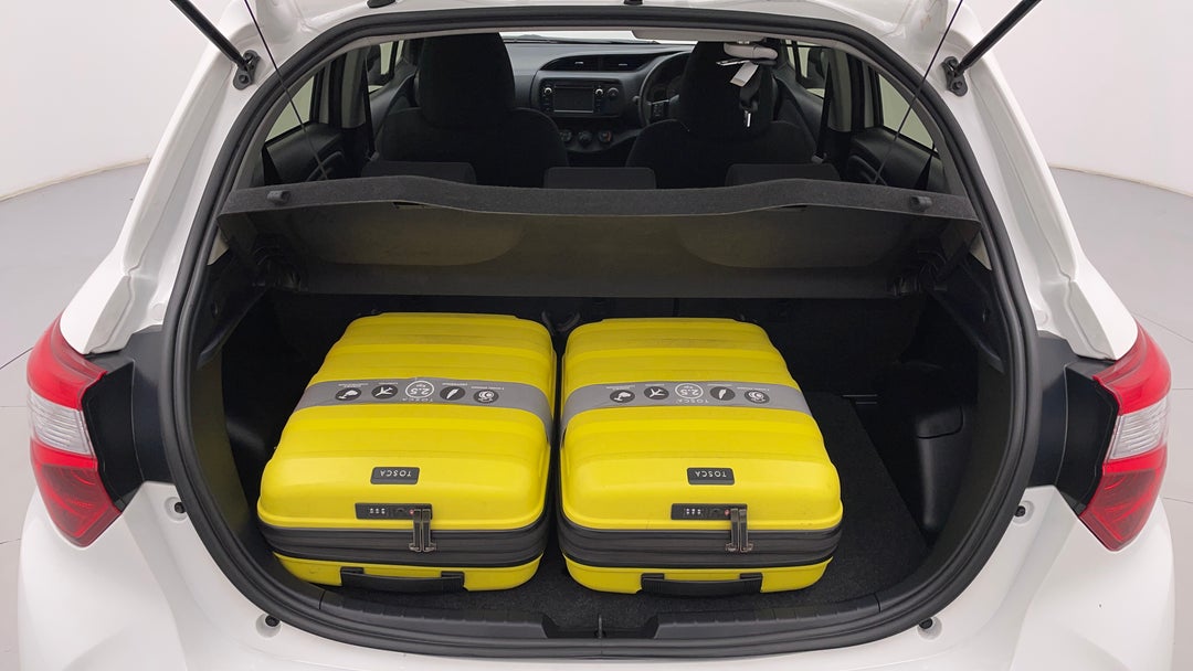 Boot Inside View with Luggage