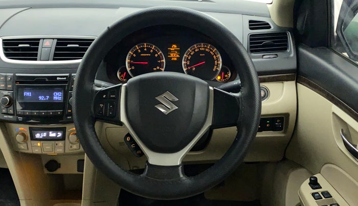 2016 Maruti Swift Dzire ZXI, Petrol, Manual, 40,868 km, Steering Wheel Close Up