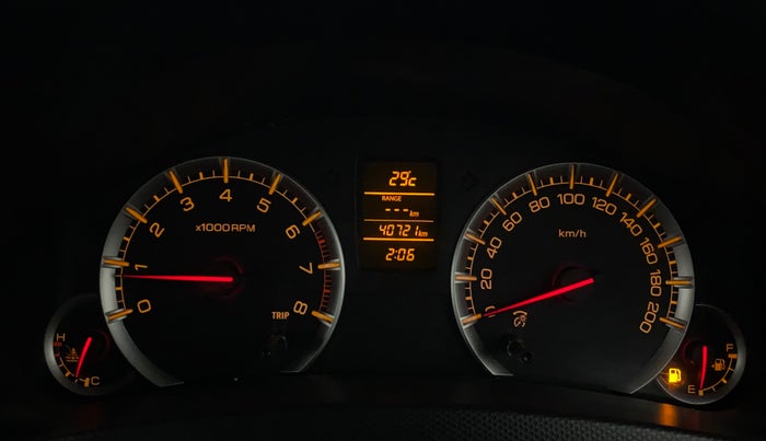 2016 Maruti Swift Dzire ZXI, Petrol, Manual, 40,868 km, Odometer Image