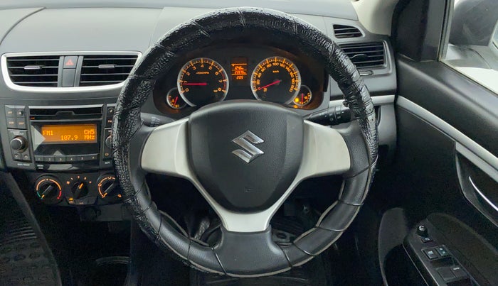 2015 Maruti Swift VXI D, Petrol, Manual, 24,053 km, Steering Wheel Close Up