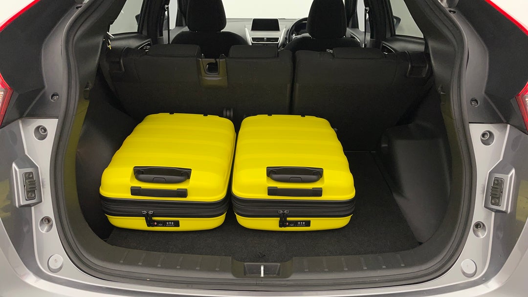 Boot Inside View with Luggage