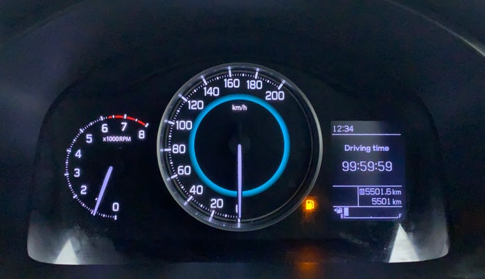 2018 Maruti IGNIS ZETA 1.2 K12, Petrol, Manual, 5,563 km, Odometer Image