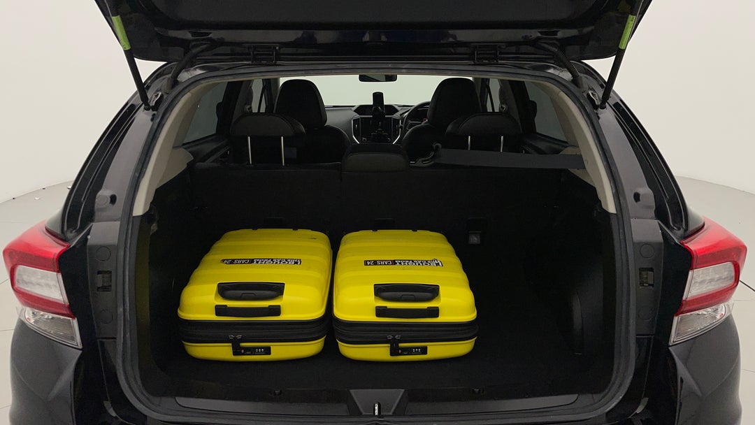 Boot Inside View with Luggage