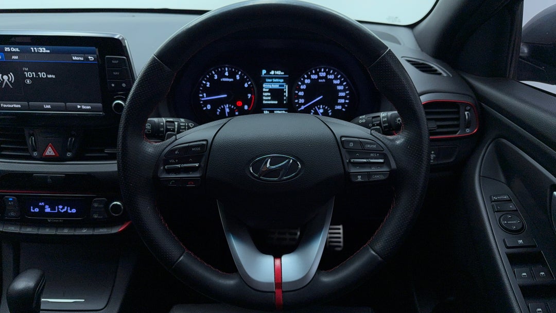 Steering Wheel Close-up