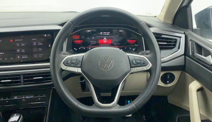 2022 Volkswagen VIRTUS GT PLUS TSI 1.5 EVO DSG, Petrol, Automatic, 2,617 km, Steering Wheel Close Up