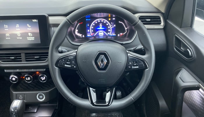 2022 Renault Kiger RXZ AMT, Petrol, Automatic, 4,309 km, Steering Wheel Close Up