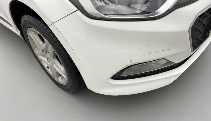 2017 Hyundai Elite i20 ASTA 1.4 CRDI, Diesel, Manual, 1,16,263 km, Front bumper - Minor scratches