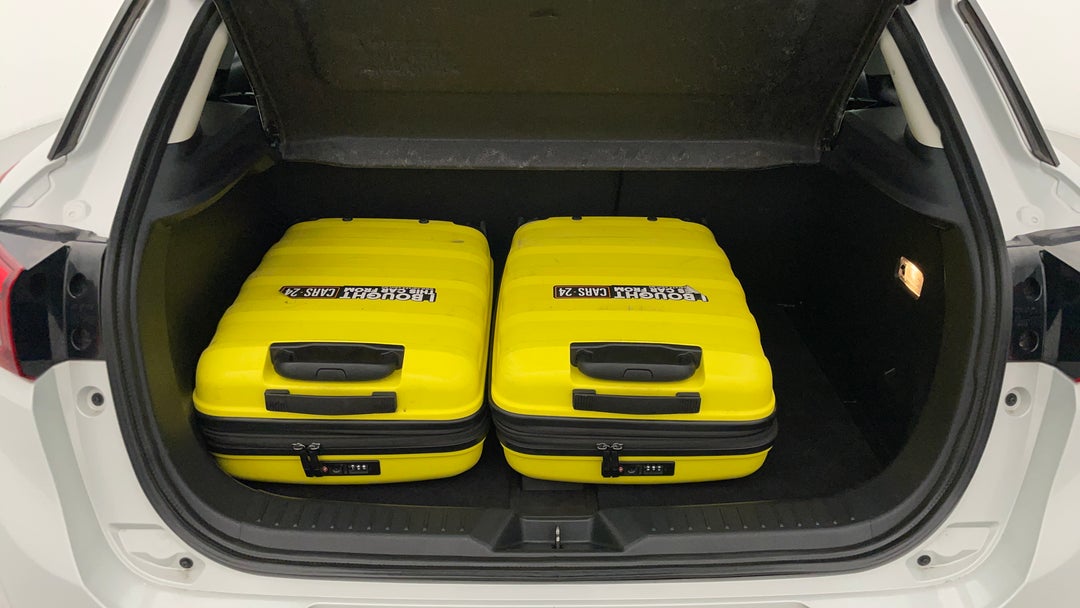 Boot Inside View with Luggage