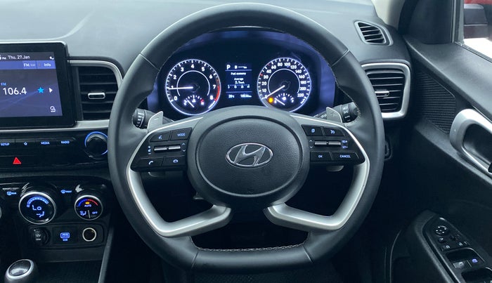 2020 Hyundai VENUE 1.0 TURBO GDI SX+ AT, Petrol, Automatic, 18,573 km, Steering Wheel Close Up