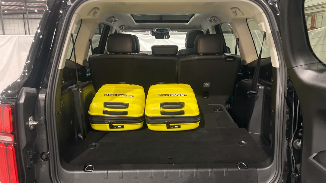2026 GWM Tank 500 Vanta Hybrid, Automatic, 1993 km, Boot Inside View with Luggage