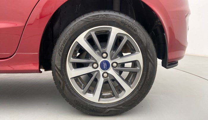 2021 Ford New Figo TITANIUM 1.2 PETROL AT, Petrol, Automatic, 16,997 km, Left Rear Wheel