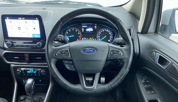 2019 Ford Ecosport TITANIUM + 1.5L PETROL AT, Petrol, Automatic, 32,372 km, Steering Wheel Close Up