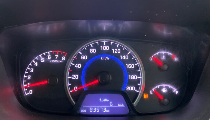 2016 Hyundai Grand i10 SPORTZ 1.2 KAPPA VTVT, Petrol, Manual, 83,573 km, Odometer Image