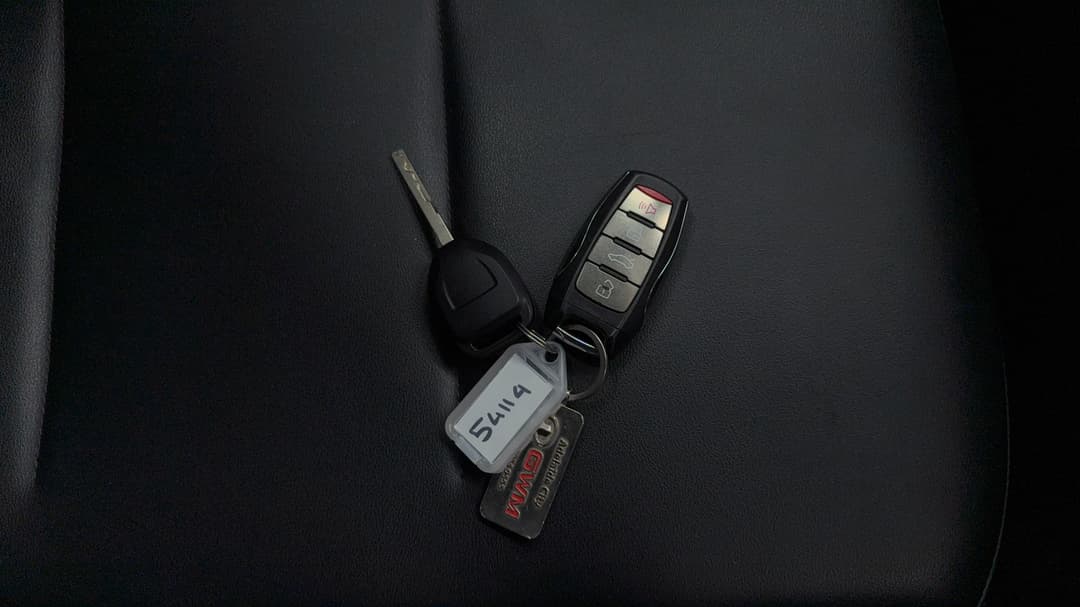 2022 GWM Haval Jolion Lux, Automatic, 56211 km, Key Close-up