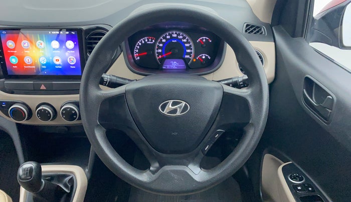 2016 Hyundai Grand i10 MAGNA 1.2 VTVT, Petrol, Manual, 31,793 km, Steering Wheel Close Up