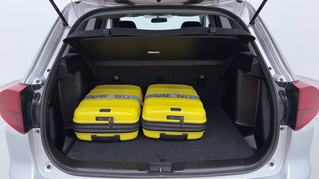 Boot Inside View with Luggage