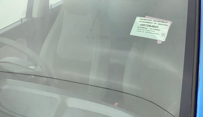 2015 Maruti Alto K10 VXI AMT, Petrol, Automatic, 64,562 km, Front windshield - Minor spot on windshield