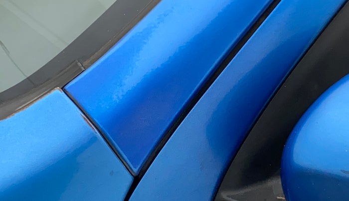2015 Maruti Alto K10 VXI AMT, Petrol, Automatic, 64,562 km, Left A pillar - Paint is slightly faded