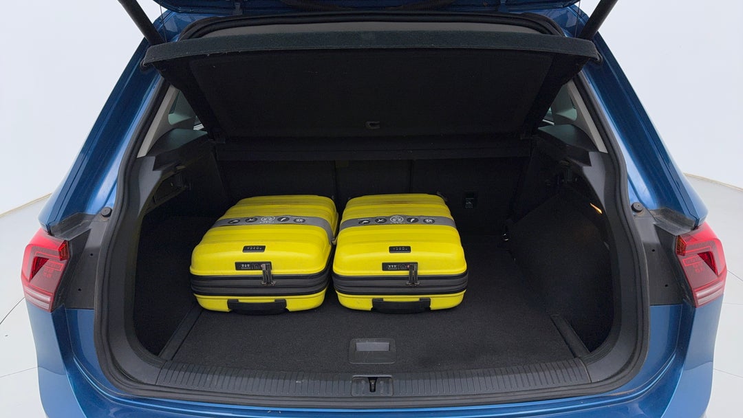 Boot Inside View with Luggage