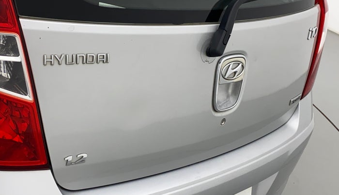 2012 Hyundai i10 SPORTZ 1.2, CNG, Manual, 91,832 km, Dicky (Boot door) - Slightly dented