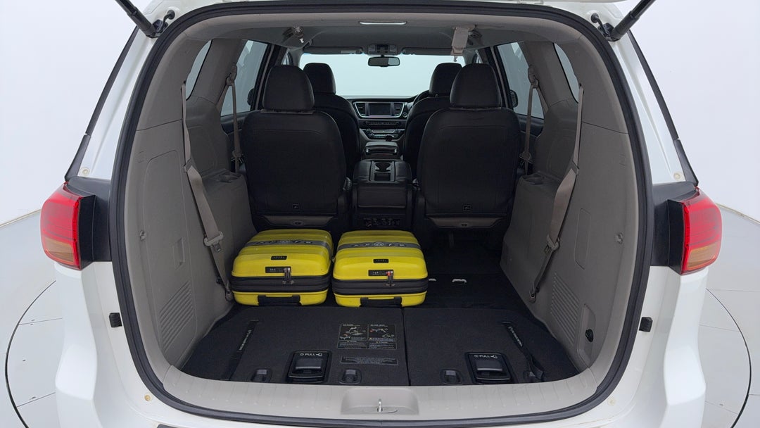 Boot Inside View with Luggage
