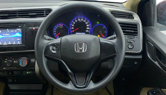 2016 Honda City 1.5L I-VTEC S MT, Petrol, Manual, 1,15,151 km, Steering Wheel Close Up