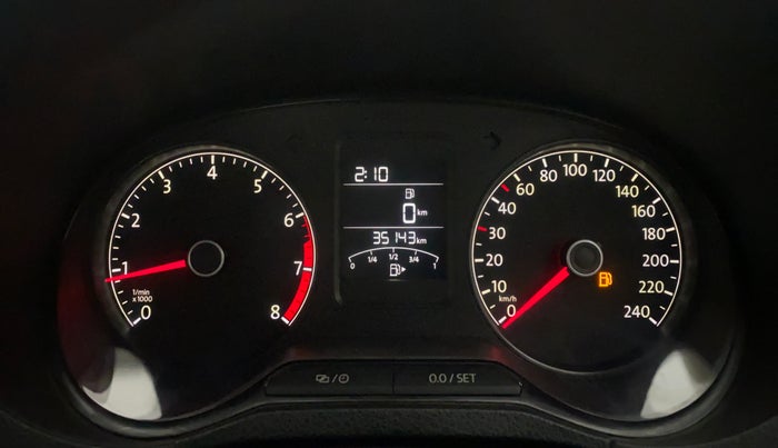 2016 Volkswagen Ameo HIGHLINE1.2L, Petrol, Manual, 35,143 km, Odometer Image